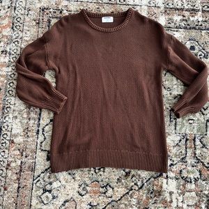 Brown Tunic Sweater